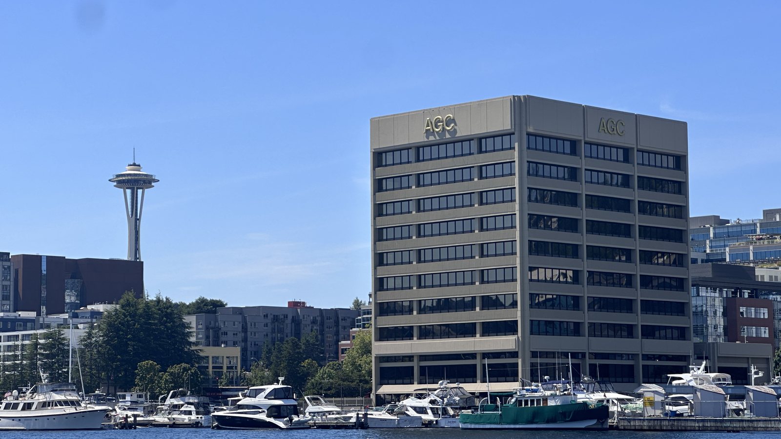 The AGC Building on Lake Union, home of the Coldwell Banker Bain office Keoki McCarthy manages today
